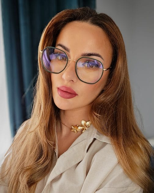 OKULARY DAMSKIE ZERÓWKI OPRAWKI okularowe bez wady